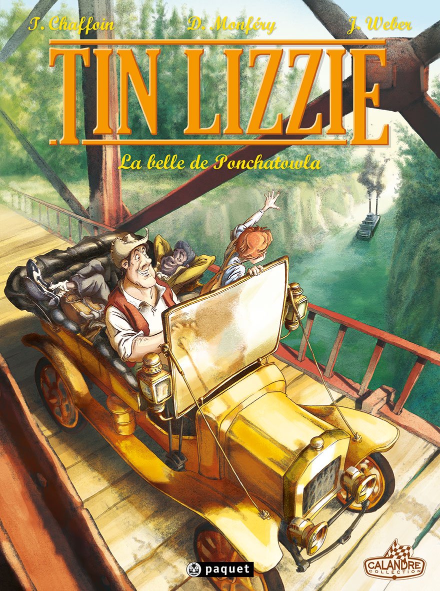 jaquette livre Tin Lizzie T1: La belle de ponchatowla