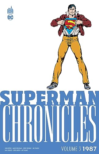 jaquette livre Superman Chronicles - 1987 - Tome 3