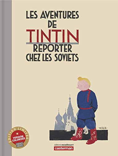 jaquette livre Les Aventures De Tintin - Reporter Chez Les Soviets