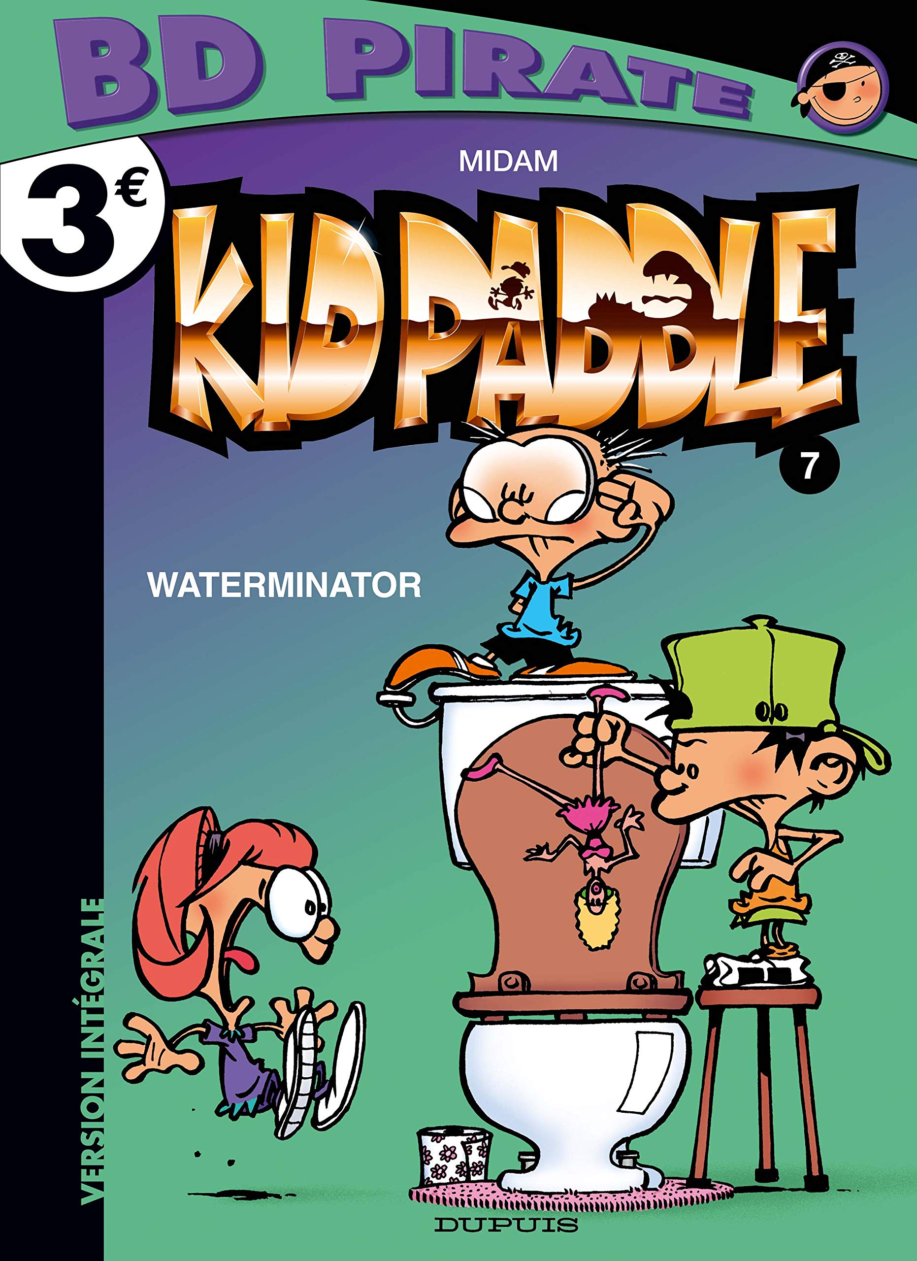 jaquette livre Kid Paddle, Tome 7 : Waterminator