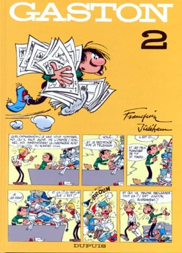 jaquette livre Gaston Tome 2