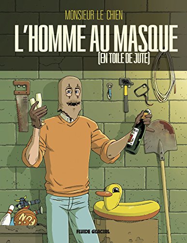 jaquette livre L'homme Au Masque (En Toile De Jute)