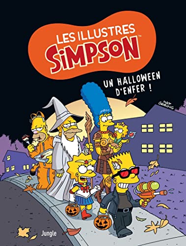 jaquette livre Les Illustres Simpson Tome 3 - Un Halloween D'enfer