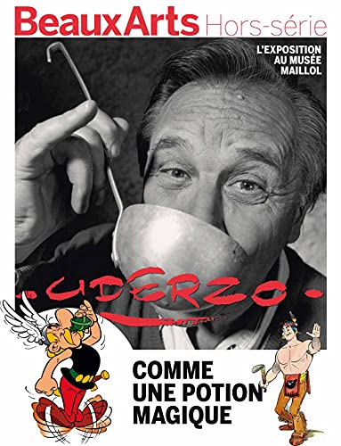 jaquette livre Uderzo, Comme Une Potion Magique - Au Musée Maillol