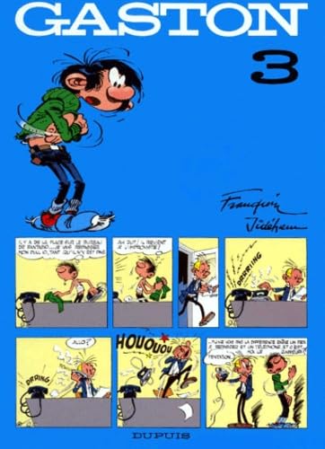jaquette livre Gaston Tome 3
