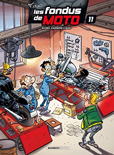 jaquette livre Les Fondus De Moto Tome 11
