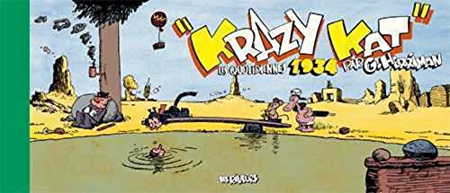 jaquette livre Krazy Kat - Les Quotidiennes 1934