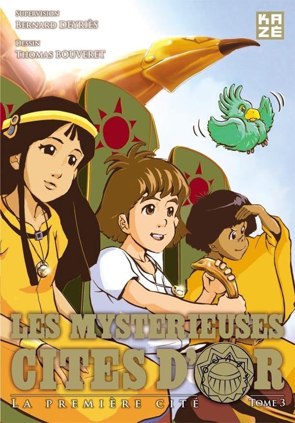 jaquette livre Mystérieuses cités d'or (les) - Tome 3