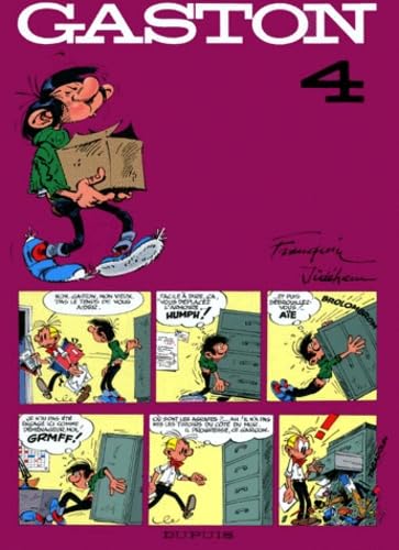 jaquette livre Gaston Tome 4