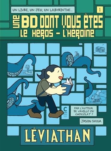 jaquette livre Une Bd Dont Vous Êtes Le Héros - L'héroïne Tome 1 - Léviathan