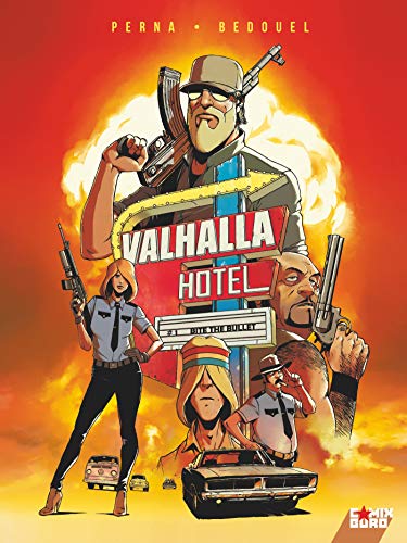 jaquette livre Valhalla Hotel Tome 1 - Bite The Bullet