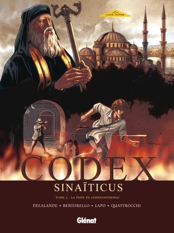 jaquette livre Codex Sinaïticus Tome 2 - La Piste De Constantinople