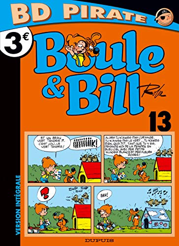 jaquette livre Boule & Bill Tome 13