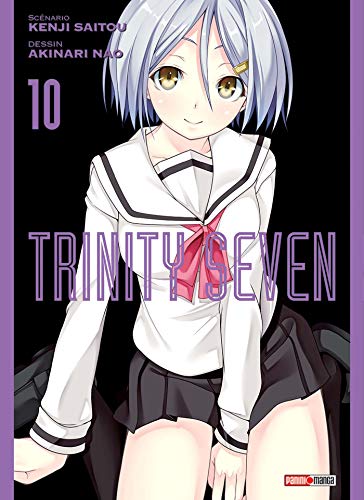 jaquette livre Trinity Seven Tome 10
