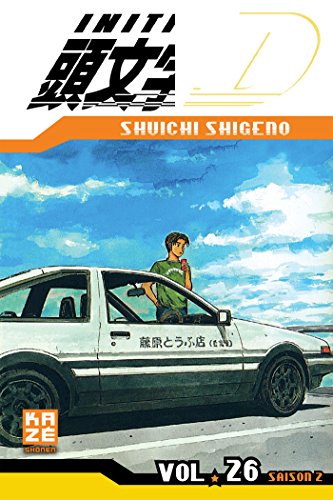 jaquette livre Initial D - Tome 26