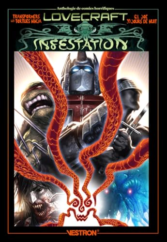 jaquette livre Lovecraft Infestation - Anthologie De Comics Horrifiques