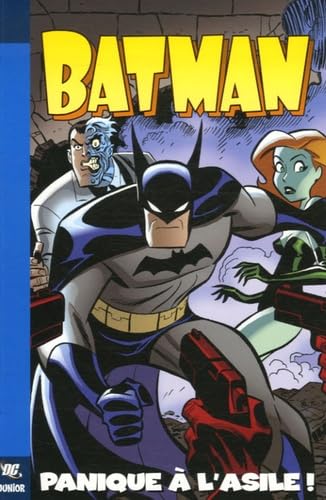 jaquette livre Batman Tome 1 - Panique À L'asile !