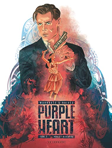 jaquette livre Purple Heart Tome 2 - Projet Bluebird