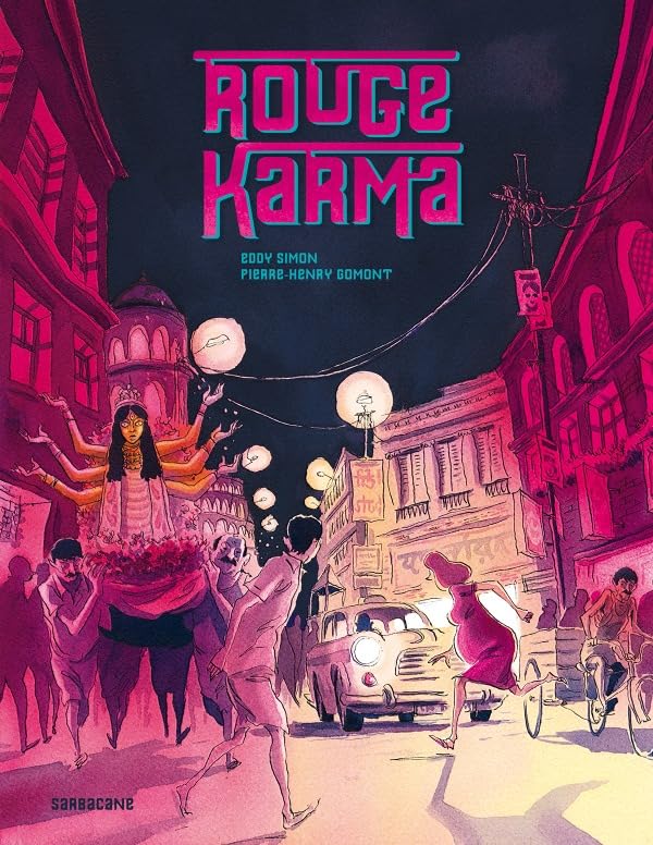 jaquette livre Rouge Karma