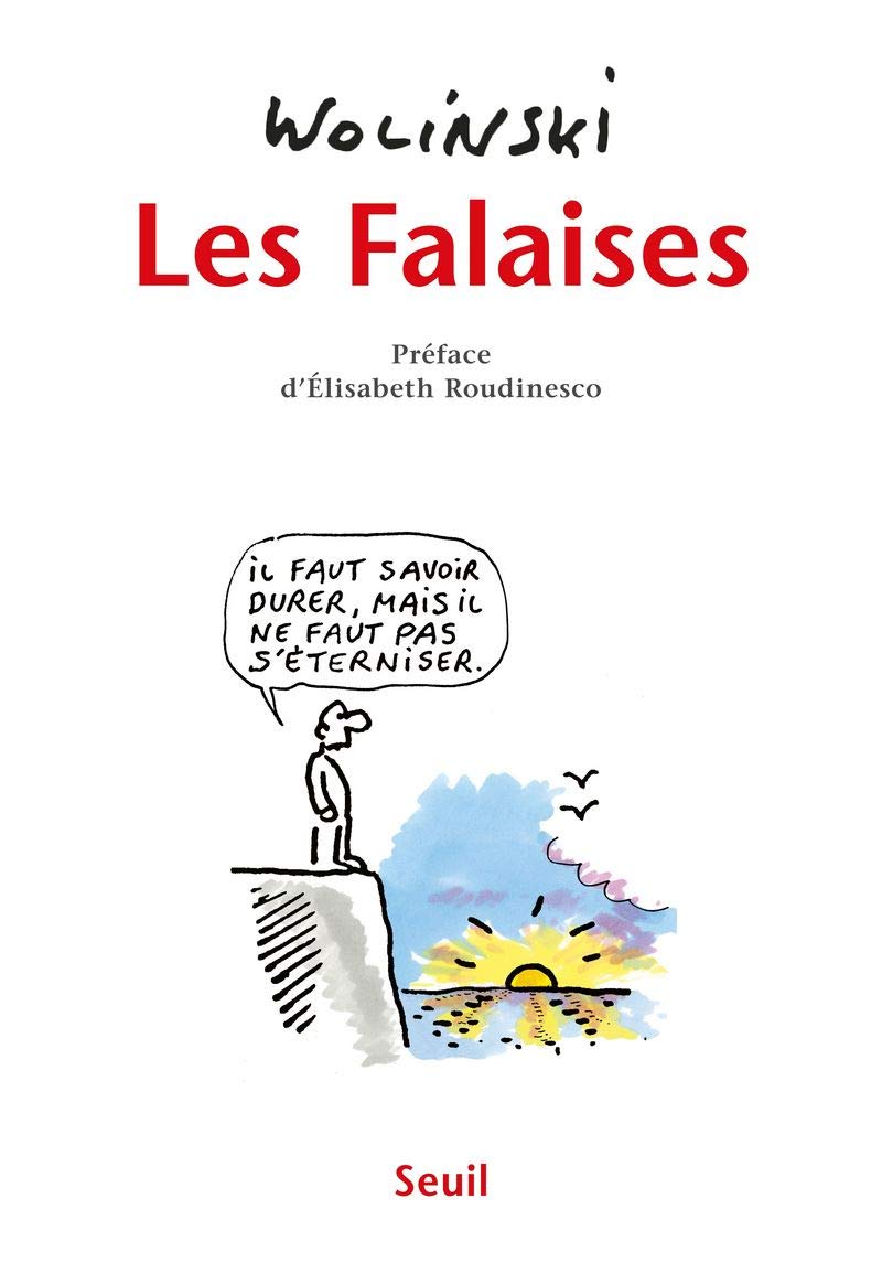 jaquette livre Les falaises