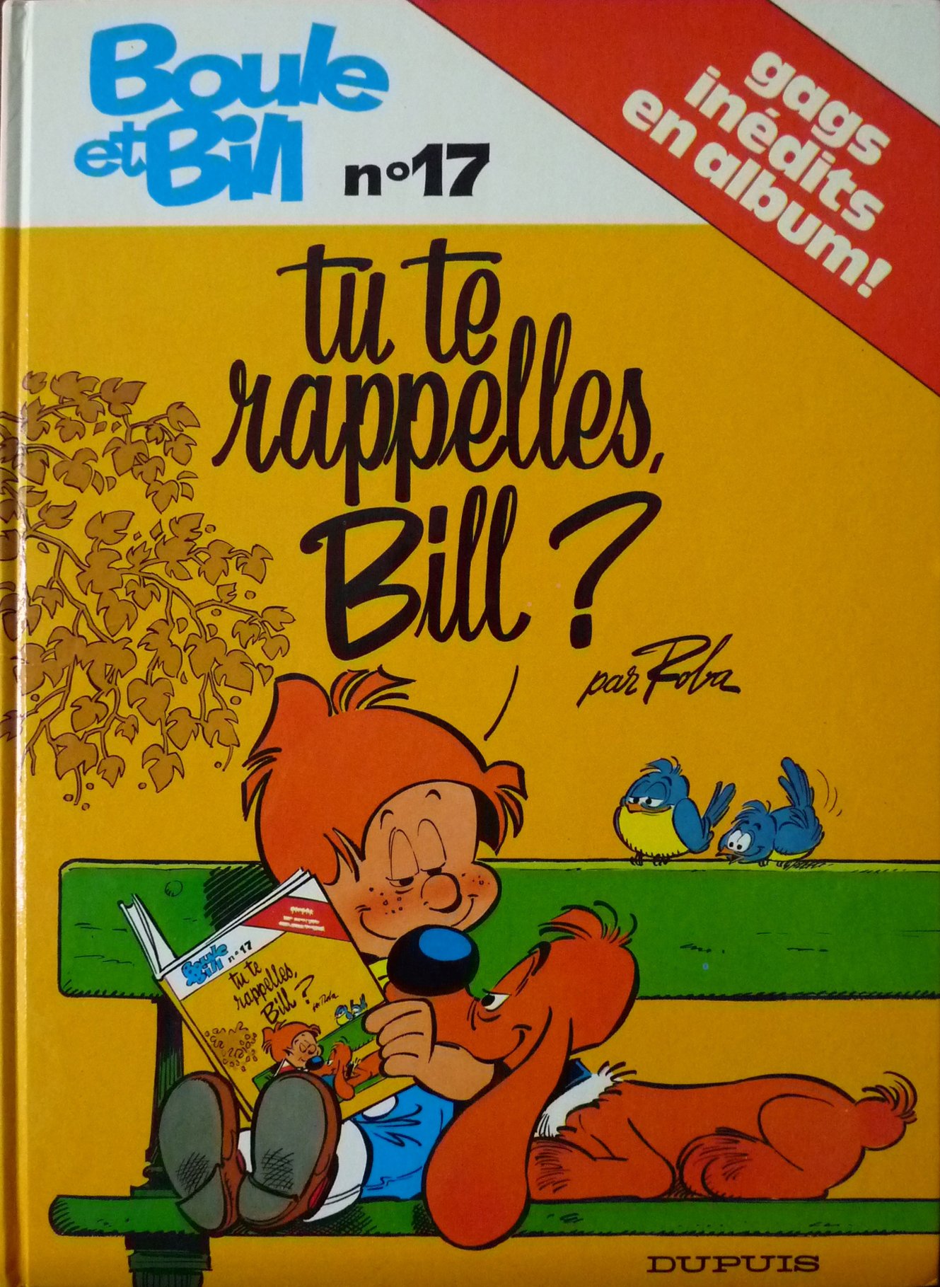 jaquette livre Album de Boule & Bill, Tome 17 : Tu te rappelles, Bill ?