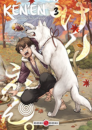 jaquette livre Ken'en - Comme chien et singe - Tome 3