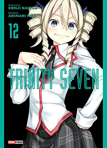 jaquette livre Trinity Seven Tome 12