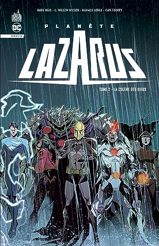jaquette livre Planète Lazarus Tome 2 - La Colère Des Dieux