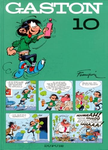 jaquette livre Gaston Tome 10