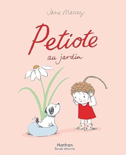 jaquette livre Petiote Au Jardin