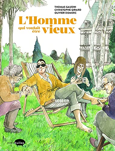 jaquette livre L'homme Qui Voulait Être Vieux