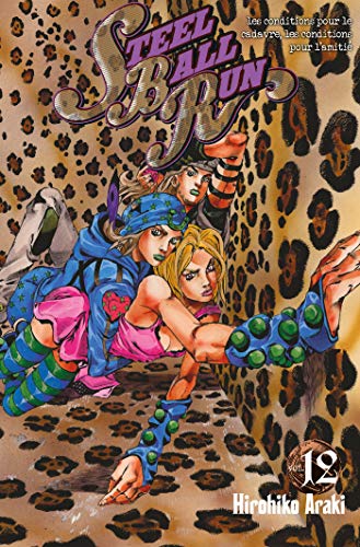 jaquette livre Jojo's bizarre adventure - Saison 7 - Steel Ball Run - Tome 12 : Les conditions pour le cadavre, les conditions pour l'amitié