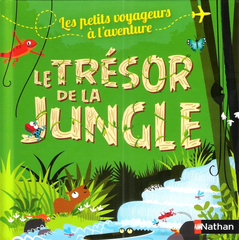 jaquette livre Le trésor de la jungle