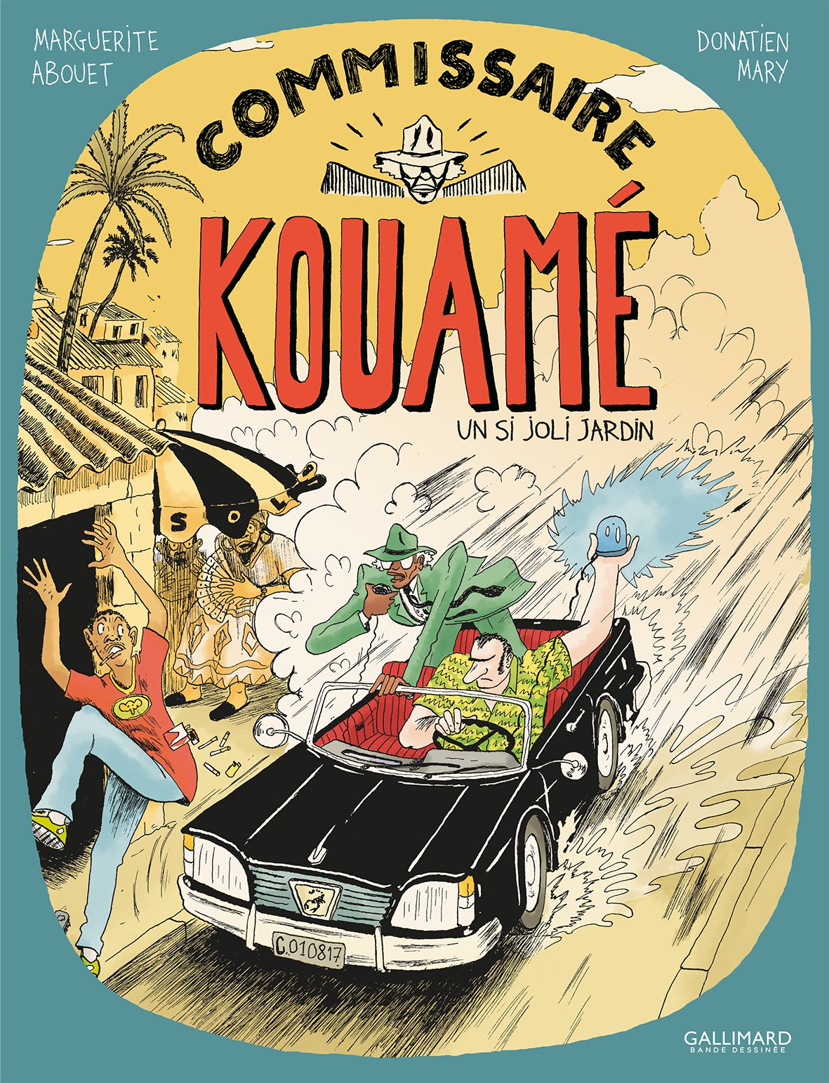 jaquette livre Commissaire Kouamé, 1: Un si joli jardin
