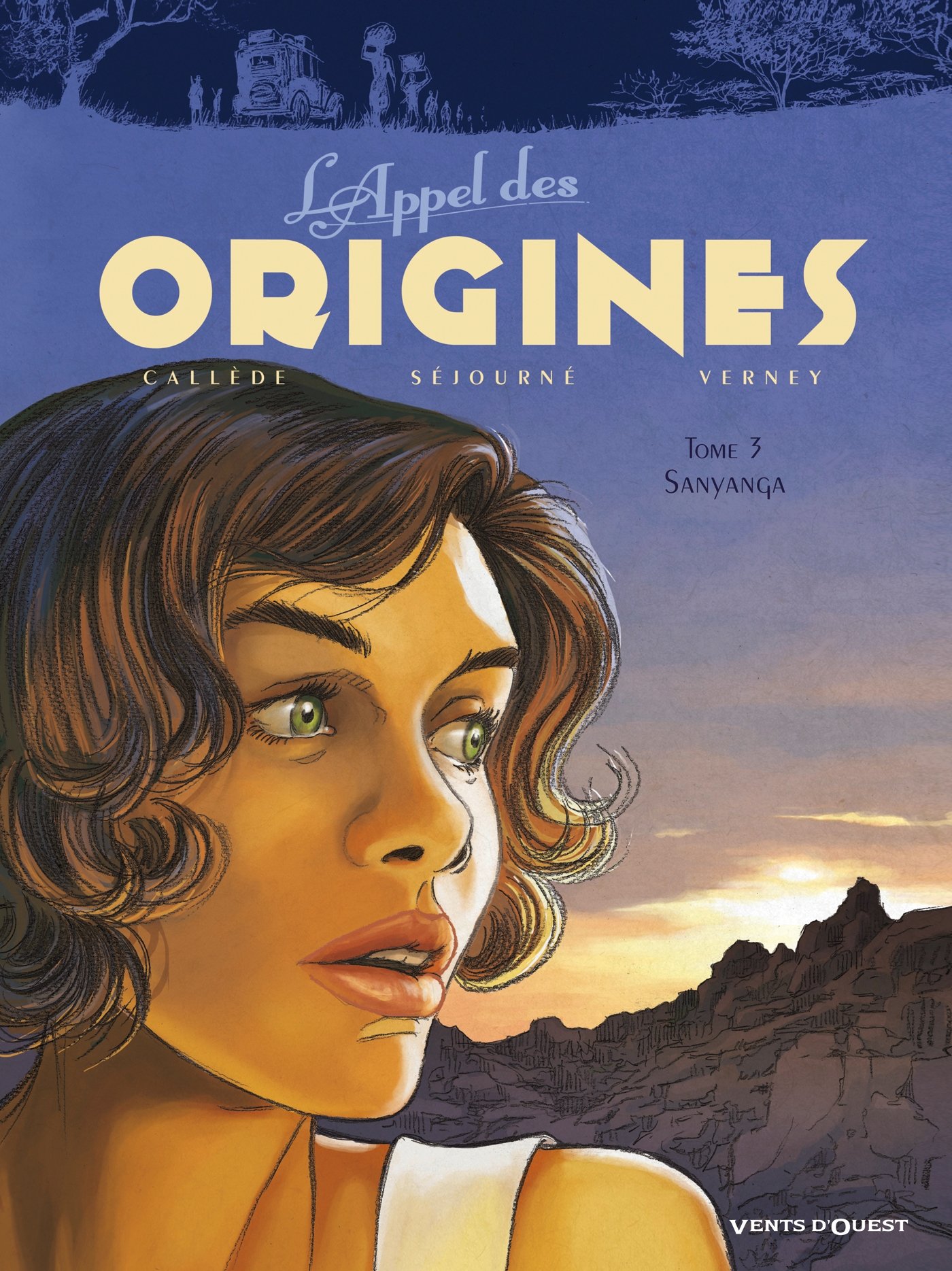jaquette livre L'Appel des origines - Tome 03: Sanyanga