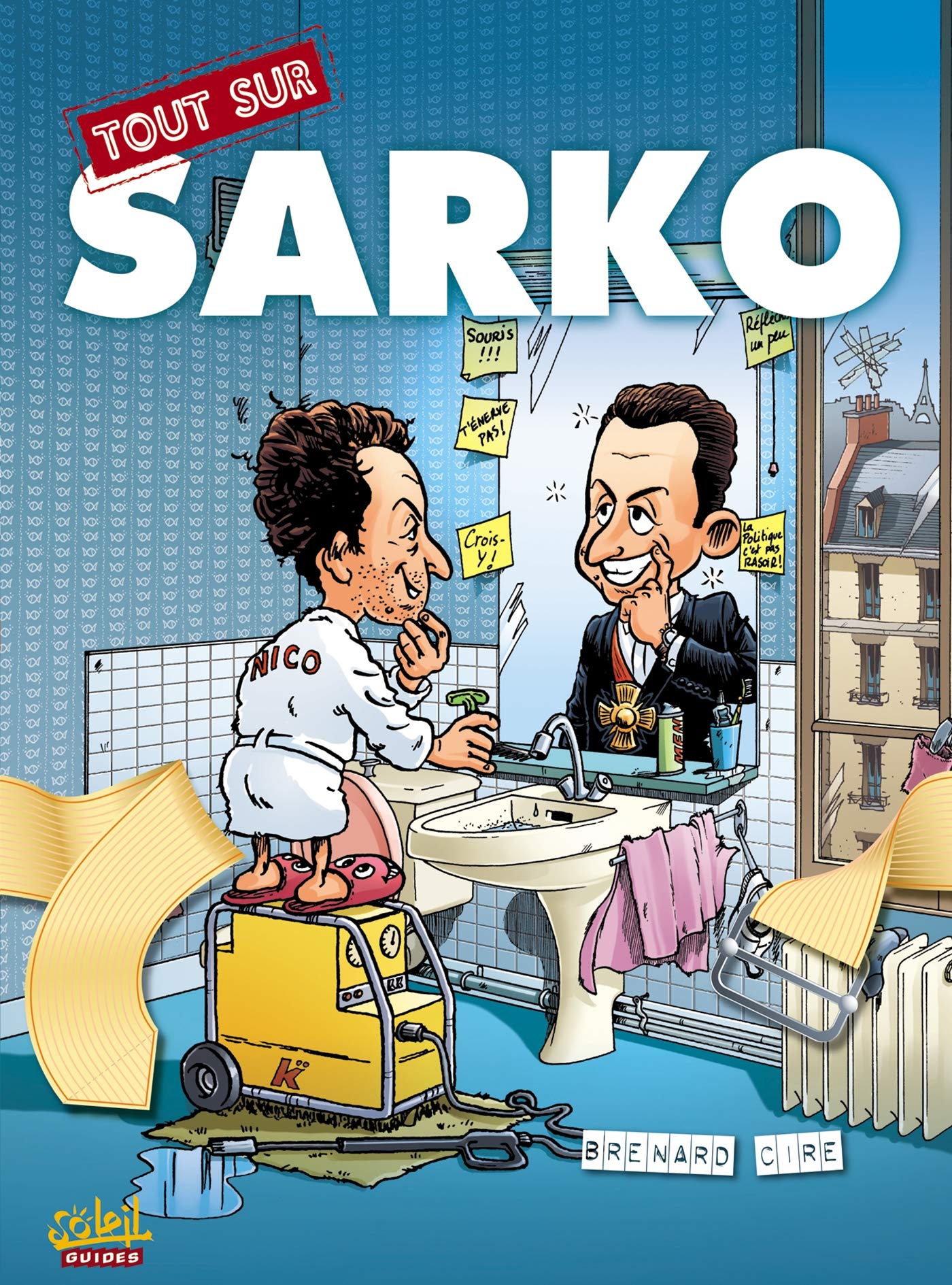 jaquette livre Tout sur Sarko