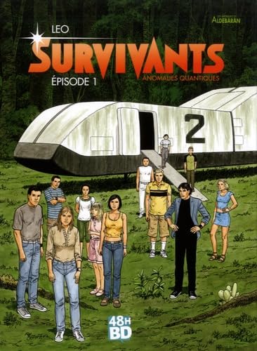 jaquette livre Les Survivants Tome 1 - 48h Bd 2017