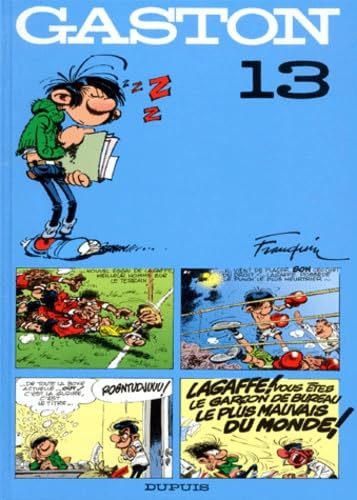 jaquette livre Gaston Tome 13