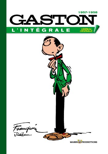 jaquette livre Gaston L'intégrale - 1957-1958