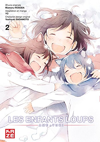 jaquette livre Enfants loups (les) - Ame et Yuki - Tome 2