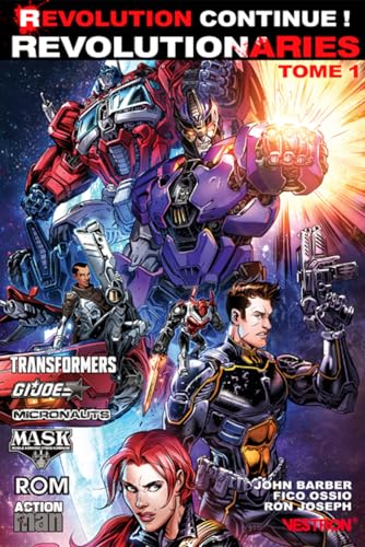 jaquette livre Revolutionaries Tome 1