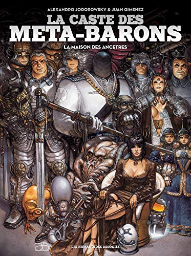 jaquette livre La Caste Des Méta-Barons - La Maison Des Ancêtres