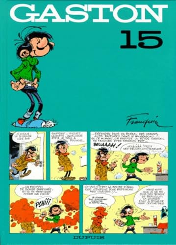 jaquette livre Gaston, tome 15
