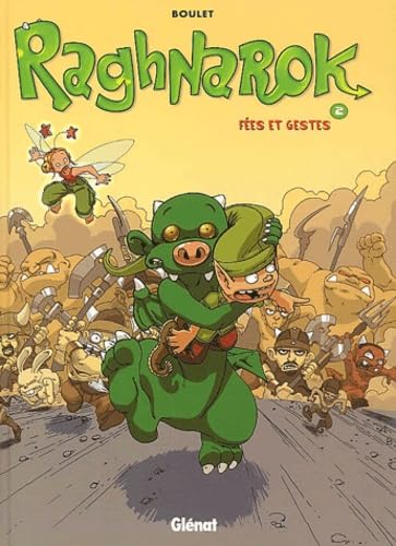 jaquette livre Raghnarok Tome 2 - Fées Et Gestes