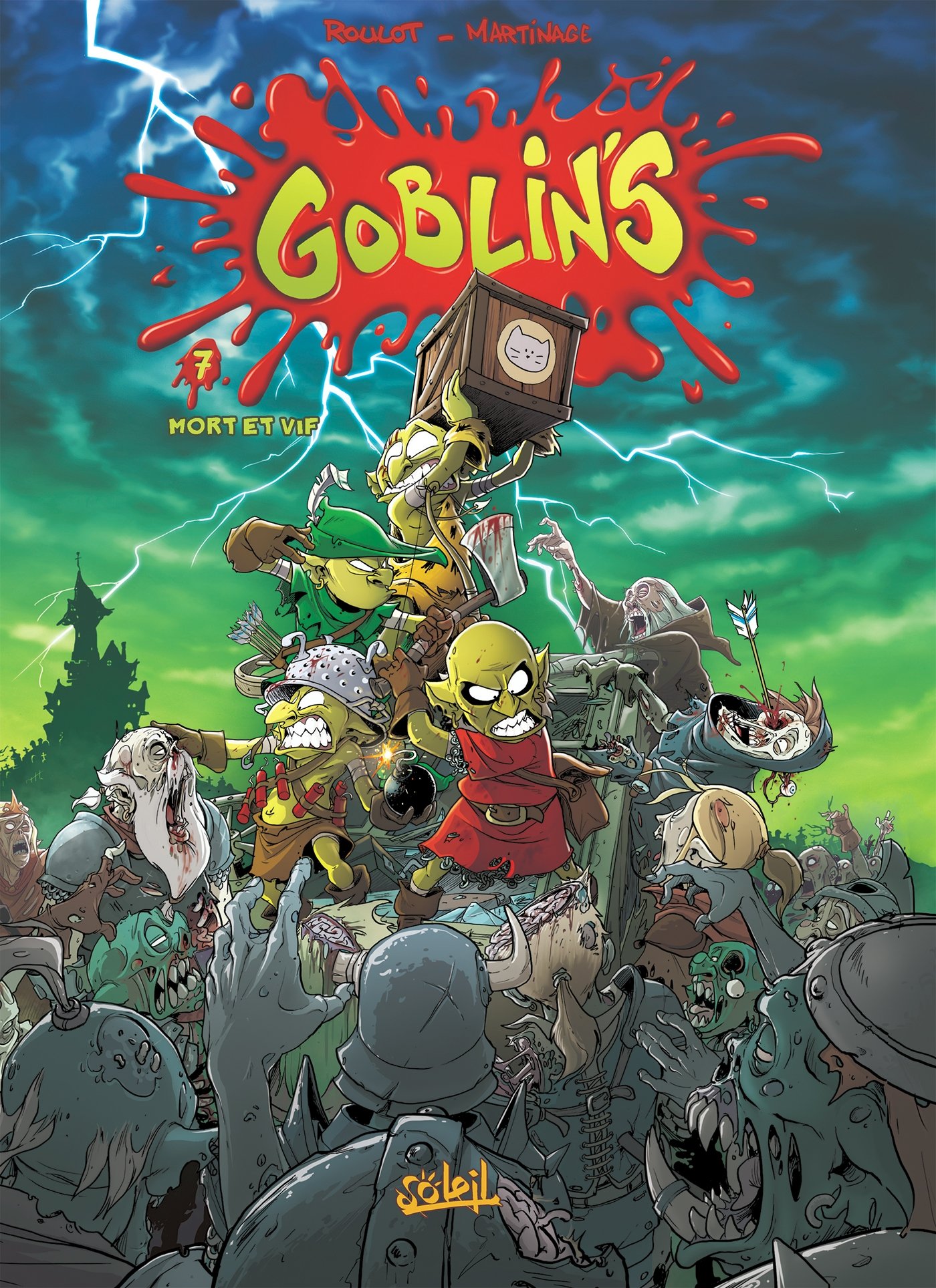 jaquette livre Goblin's T07: Mort et Vif