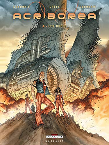 jaquette livre Acriboréa Tome 4 - Les Nuées