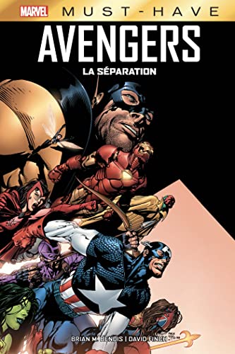jaquette livre Avengers - La Séparation