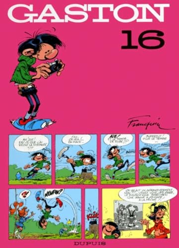 jaquette livre Gaston, tome 16