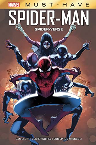 jaquette livre Spider-Man - Spider-Verse