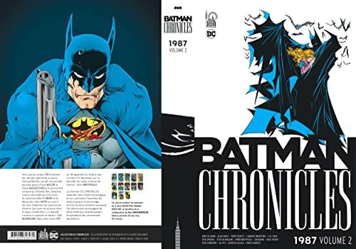 jaquette livre Batman Chronicles Tome 2 - 1987
